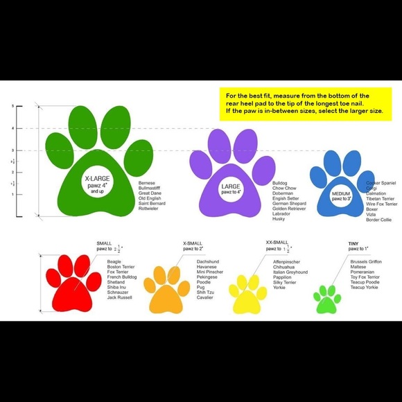 PAWZ Dog Pawz Dog Boots Disposable Reusable Waterproof Pawz Set Of